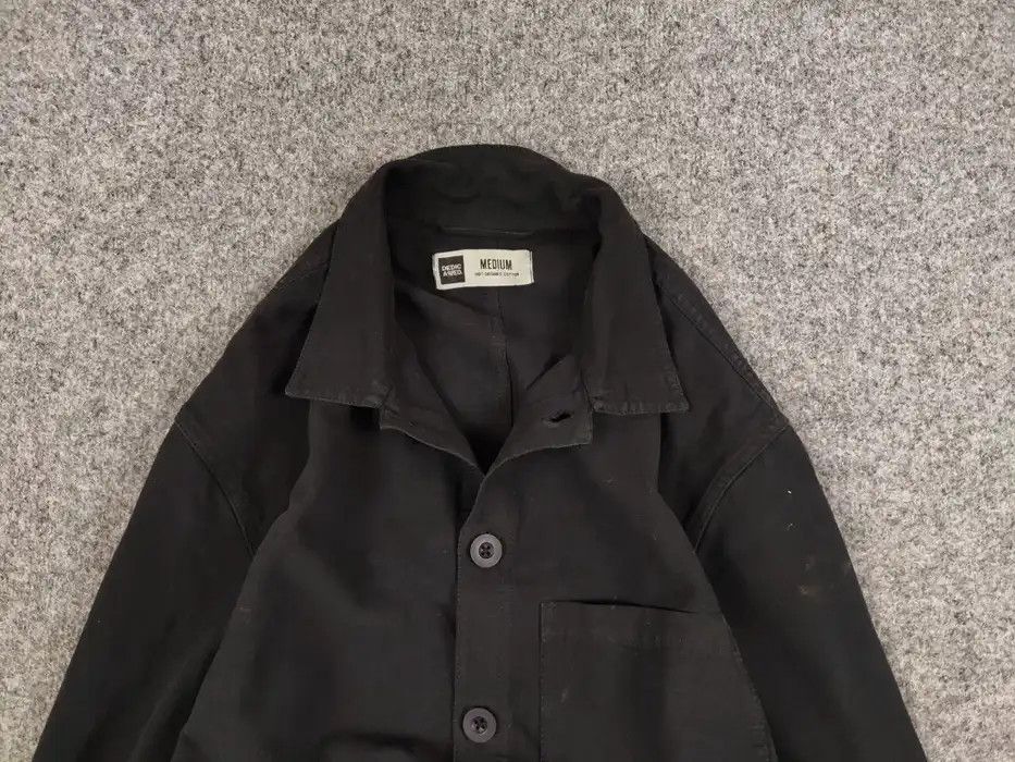 Japanese Brand Dedicated Organic Cotton Black Overshirt Pocket Jacket Size US M / EU 48-50 / 2 - 2 Thumbnail