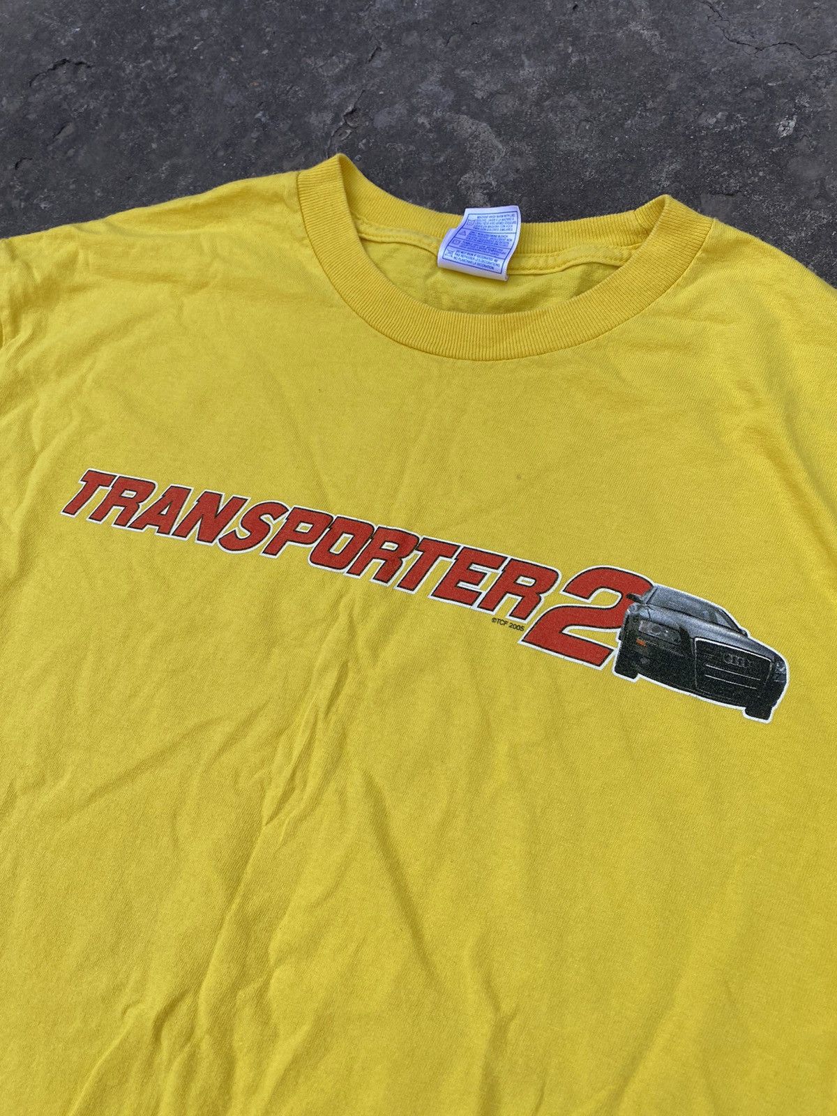 Vintage Transporter 2 Vintage 2005 t shirt jason statham Size US L / EU 52-54 / 3 - 2 Thumbnail