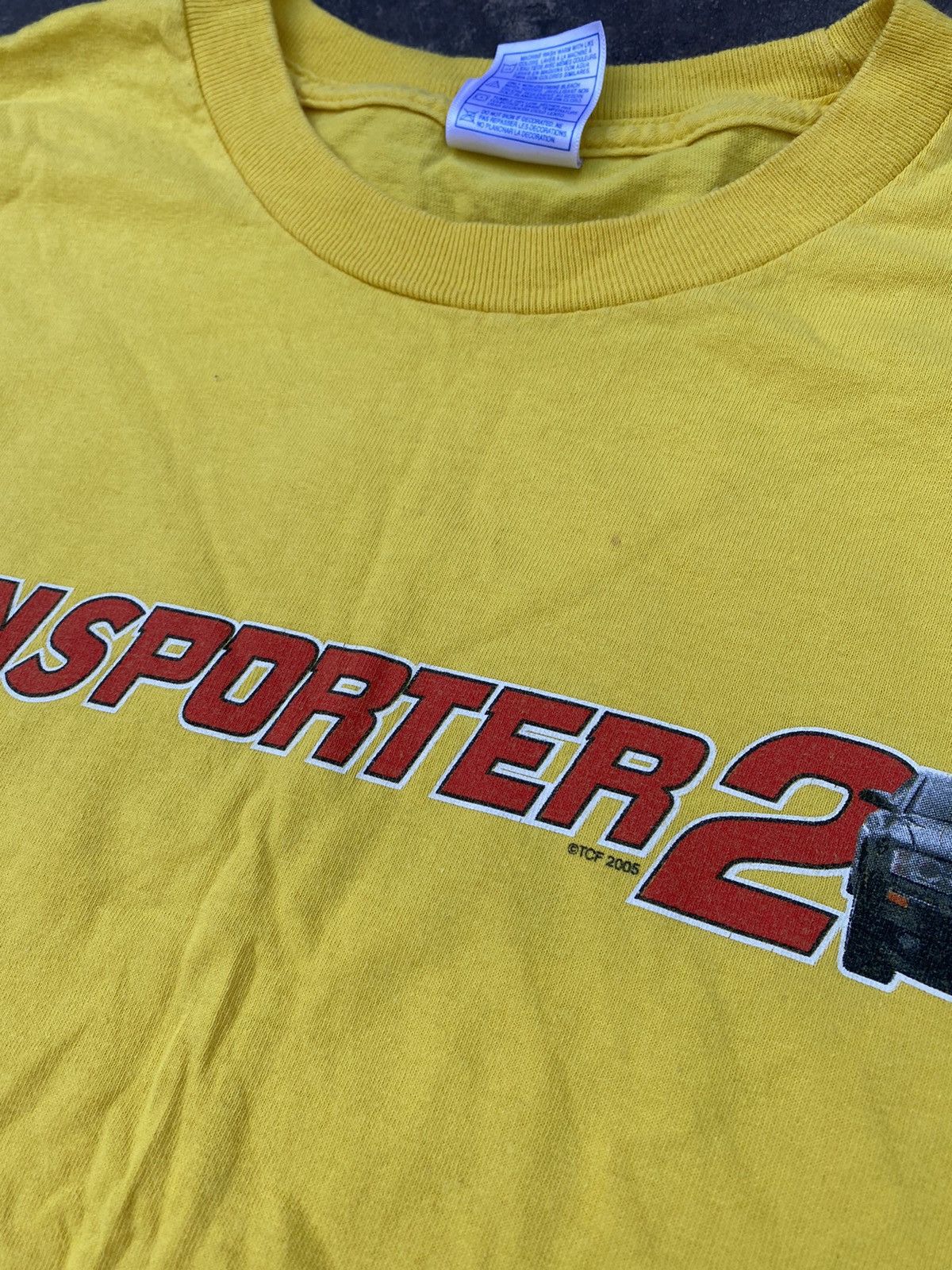 Vintage Transporter 2 Vintage 2005 t shirt jason statham Size US L / EU 52-54 / 3 - 3 Thumbnail