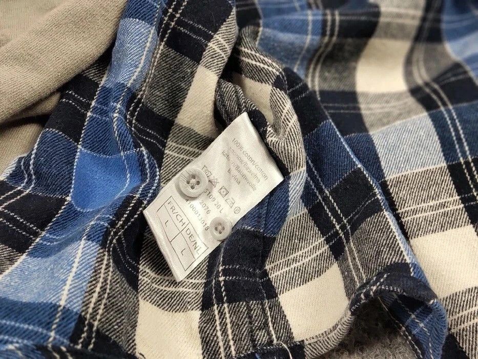 Flannel Vintage Flannel Shirt Travis Scott Style Streetwear Hype Size US L / EU 52-54 / 3 - 8 Thumbnail
