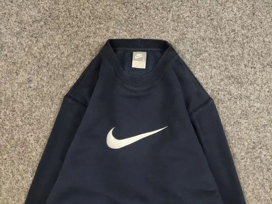 Nike Vintage 90's Nike Center Swoosh Women's Crewneck Sweatshirt Size M / US 6-8 / IT 42-44 - 5 Thumbnail
