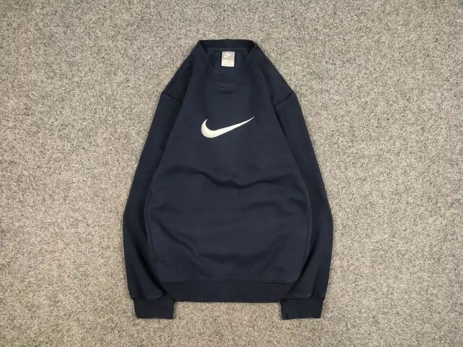 Nike Vintage 90's Nike Center Swoosh Women's Crewneck Sweatshirt Size M / US 6-8 / IT 42-44 - 1 Thumbnail