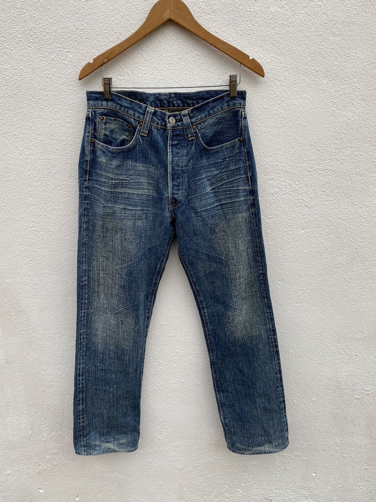 Japanese Brand Vintage Sugar Canes Selvedge Japanese brand jeans Size US 30 / EU 46 - 2 Thumbnail