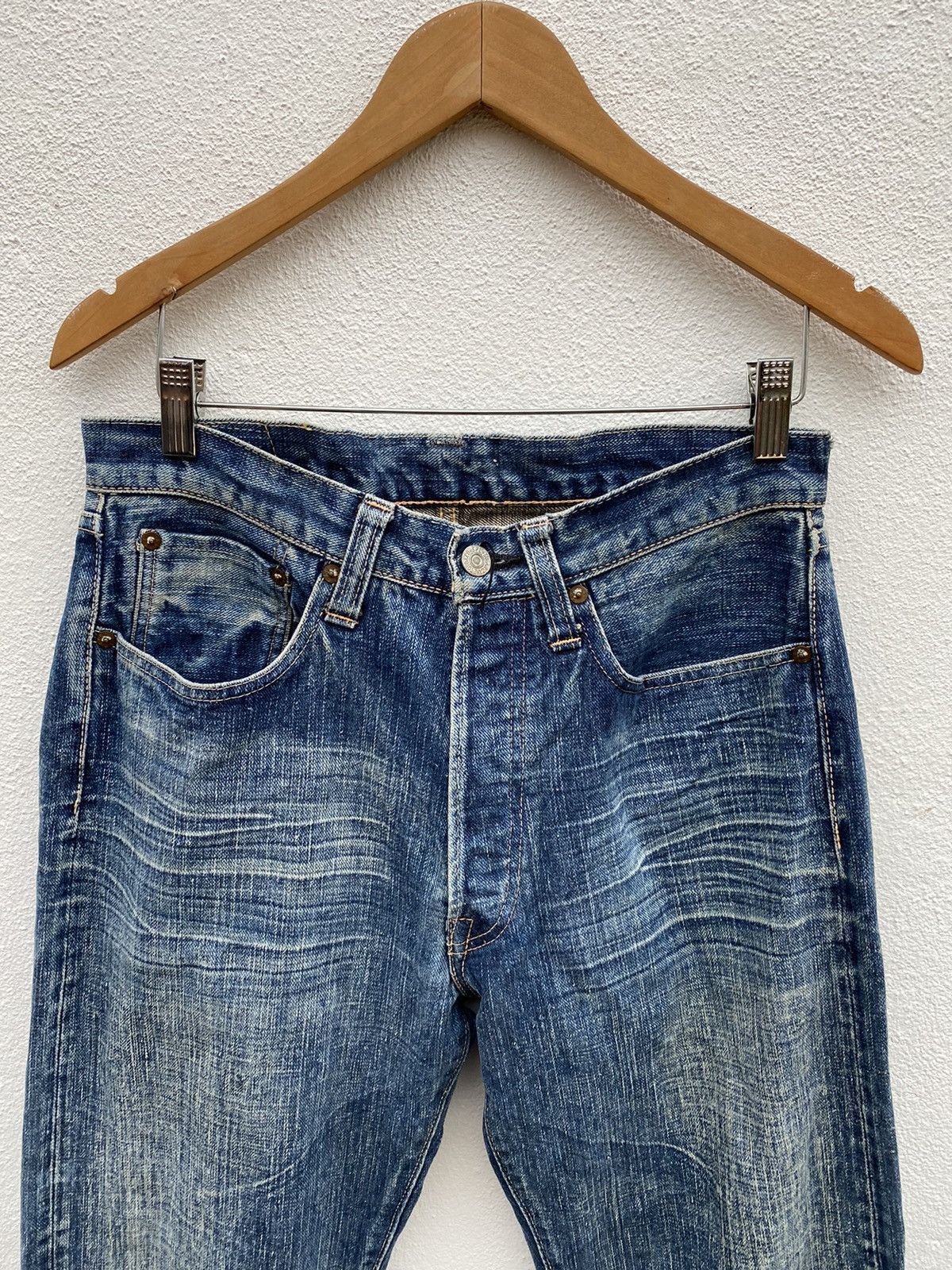 Japanese Brand Vintage Sugar Canes Selvedge Japanese brand jeans Size US 30 / EU 46 - 3 Thumbnail