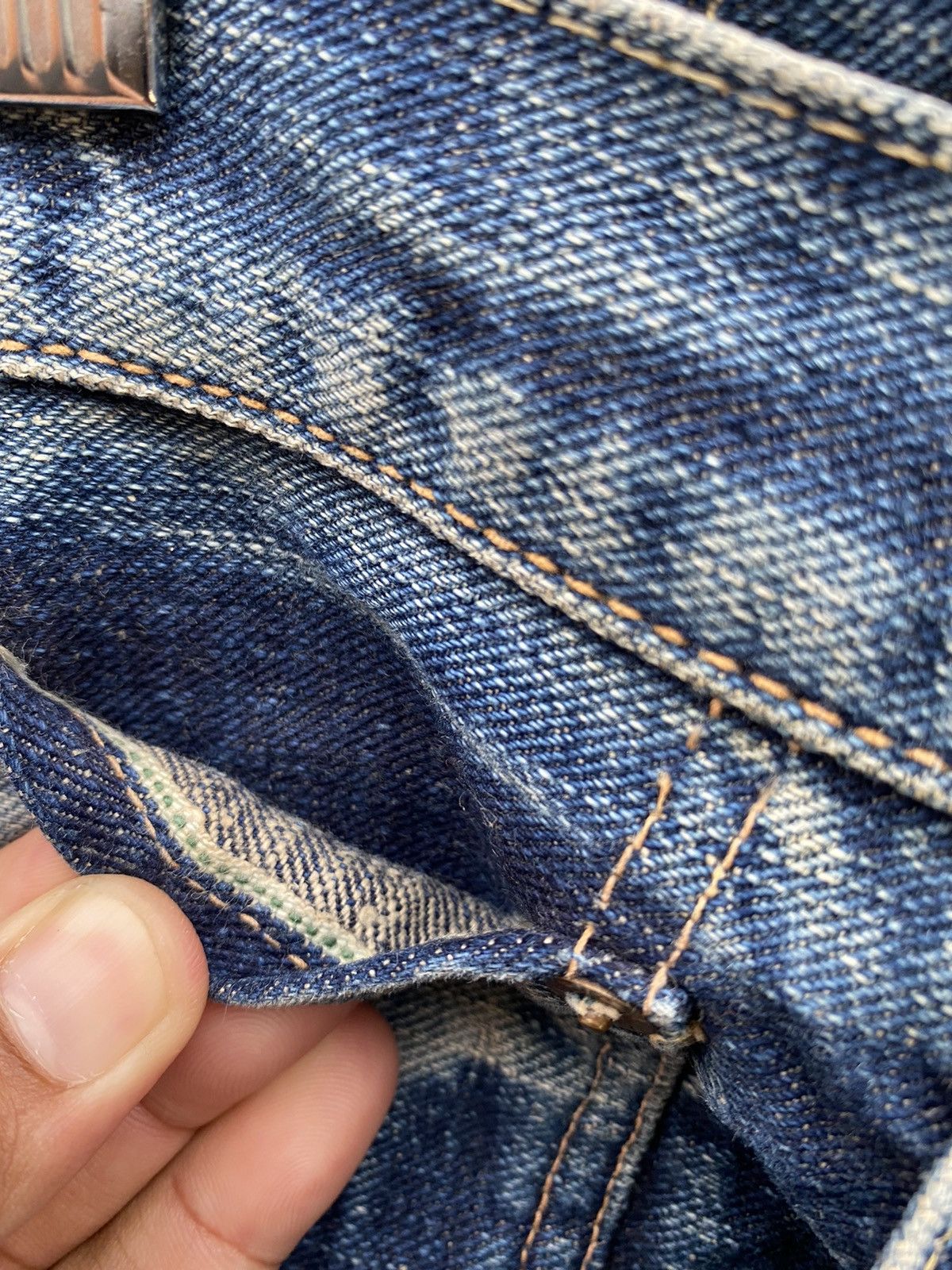 Japanese Brand Vintage Sugar Canes Selvedge Japanese brand jeans Size US 30 / EU 46 - 7 Thumbnail