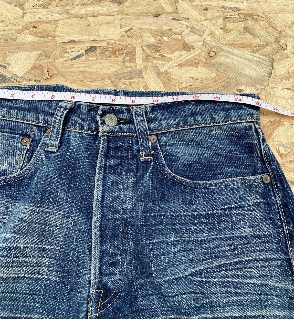 Japanese Brand Vintage Sugar Canes Selvedge Japanese brand jeans Size US 30 / EU 46 - 12 Thumbnail