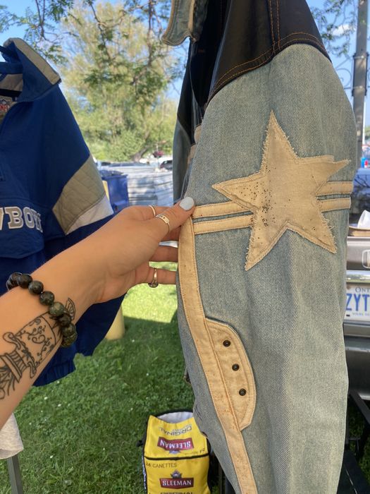 Streetwear Shooter Denim Jacket Grailed