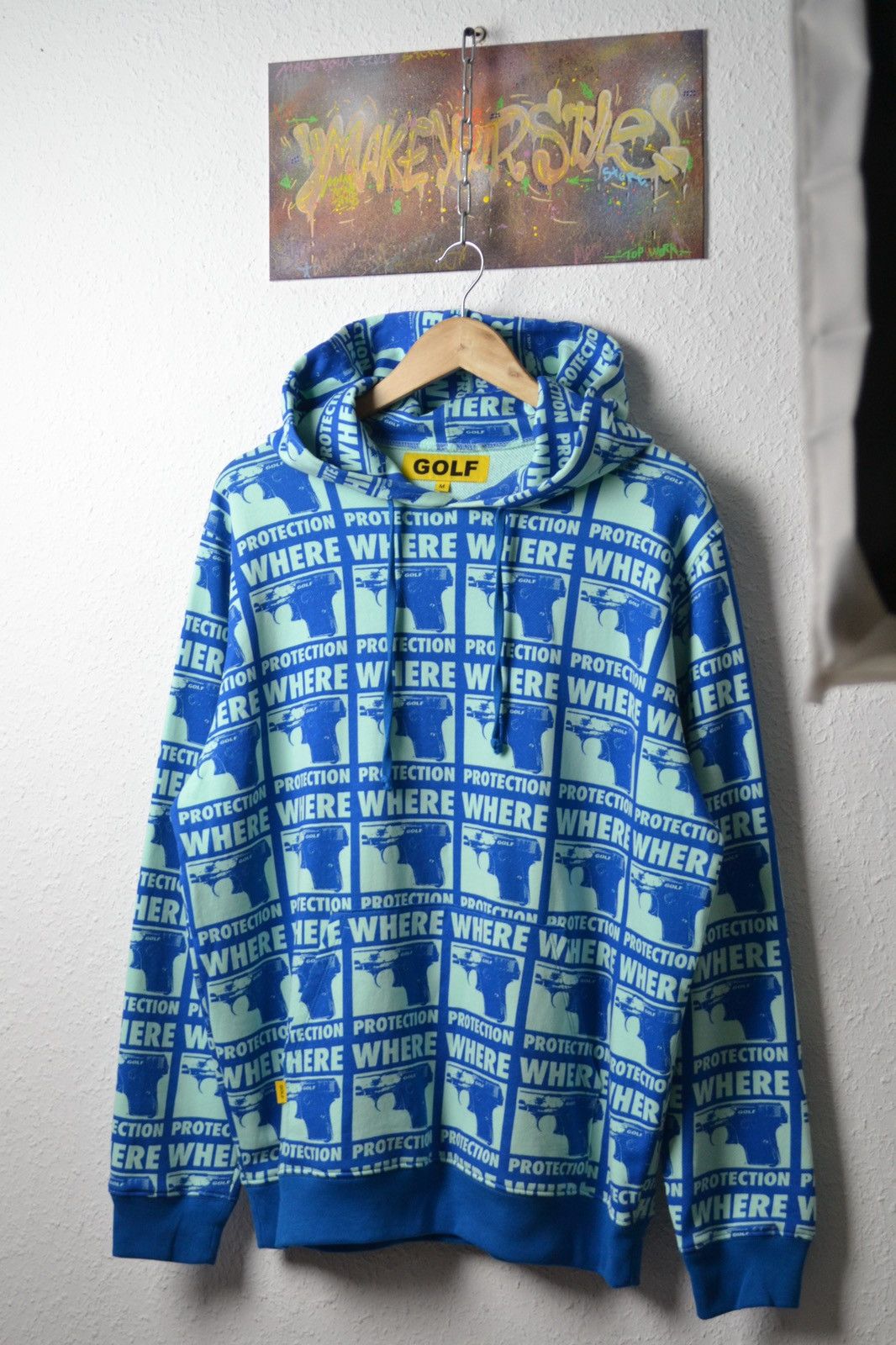 Golf Wang × Tyler The Creator Golf Wang Hoodie Monogram Gun Tyler the Creator Men’s Size M Size US M / EU 48-50 / 2 - 1 Thumbnail
