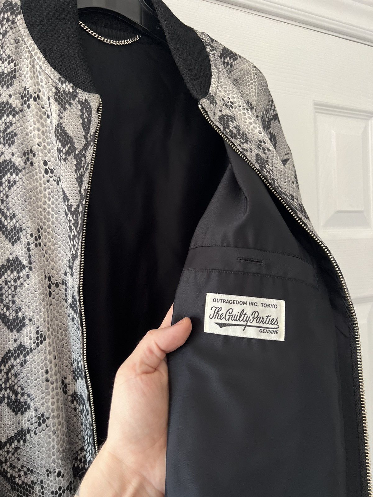 Wacko Maria Wacko Maria Snake-Print Jacket Size US XL / EU 56 / 4 - 6 Thumbnail
