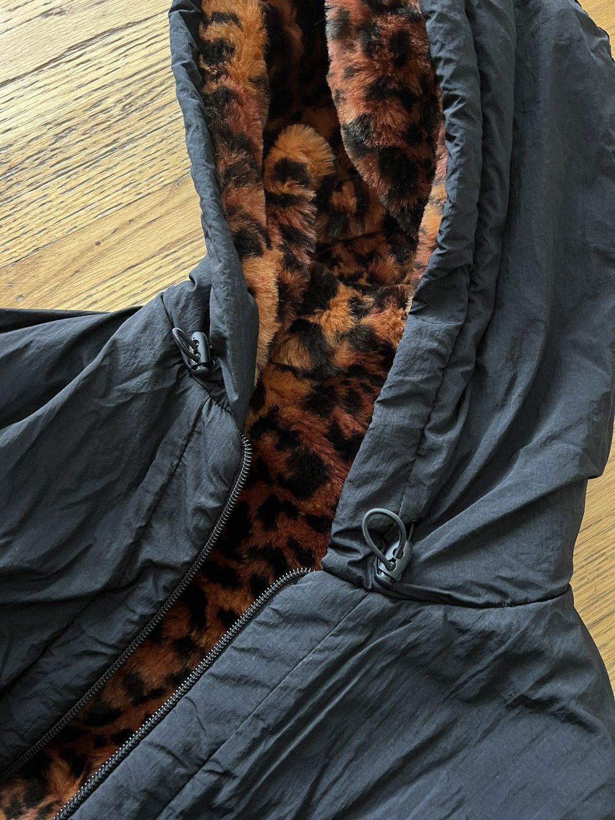 Aries Aries Reversible Leopard Print Parka Size US M / EU 48-50 / 2 - 8 Thumbnail
