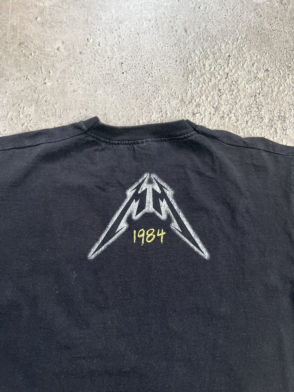 Band Tees × Vintage FINAL DROP💥💥Metallica 2010 Ride The Lightning T-shirt Size US M / EU 48-50 / 2 - 8 Thumbnail