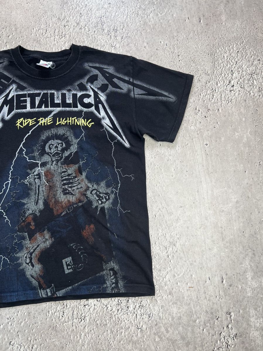 Band Tees × Vintage FINAL DROP💥💥Metallica 2010 Ride The Lightning T-shirt Size US M / EU 48-50 / 2 - 2 Thumbnail