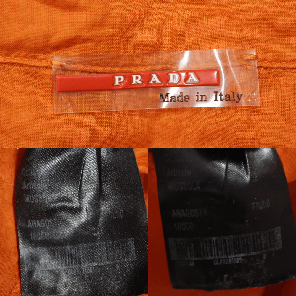 Prada 00S Super Light Summer Shirt Vintage Size US M / EU 48-50 / 2 - 8 Thumbnail