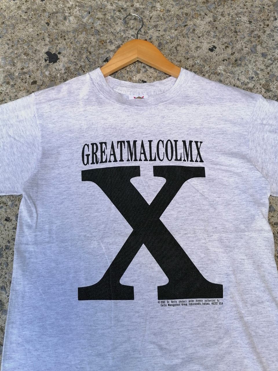 Vintage Vintage 90s Great Malcolm X 1993 Tee Size US M / EU 48-50 / 2 - 3 Thumbnail