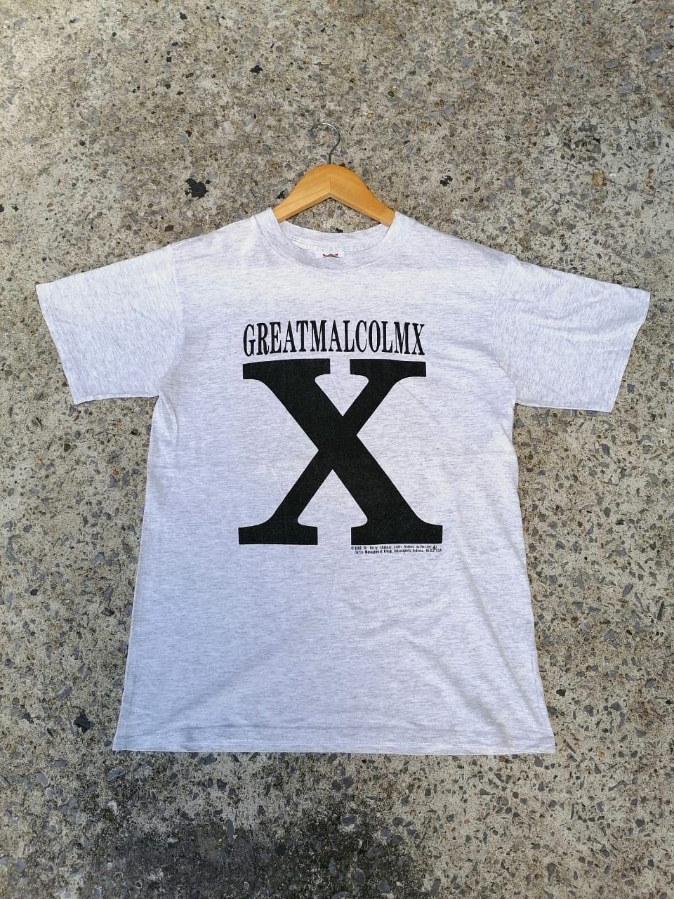 Vintage Vintage 90s Great Malcolm X 1993 Tee Size US M / EU 48-50 / 2 - 1 Thumbnail