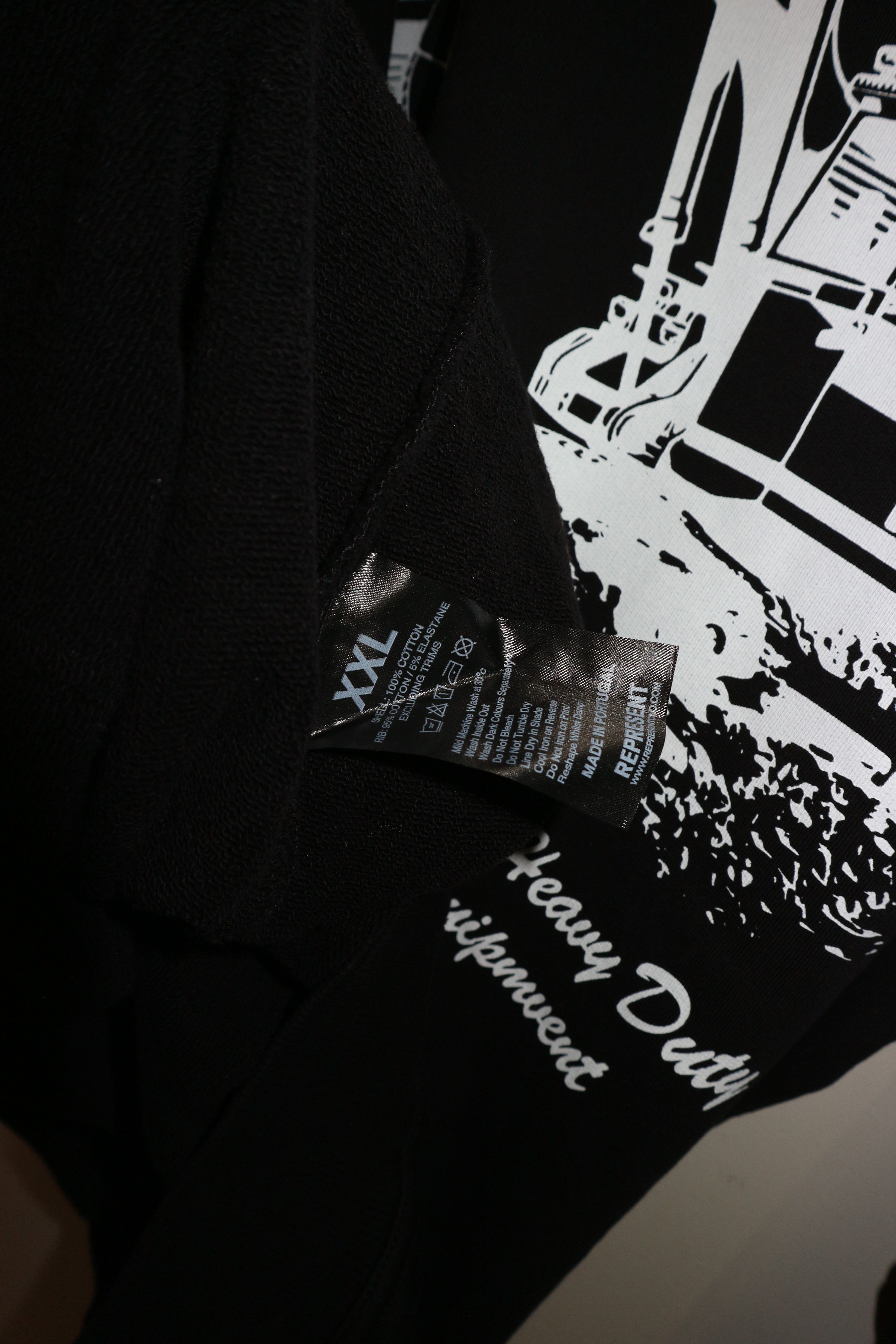 Represent Clo. Heavy Duty print hoodie Size US XXL / EU 58 / 5 - 9 Thumbnail