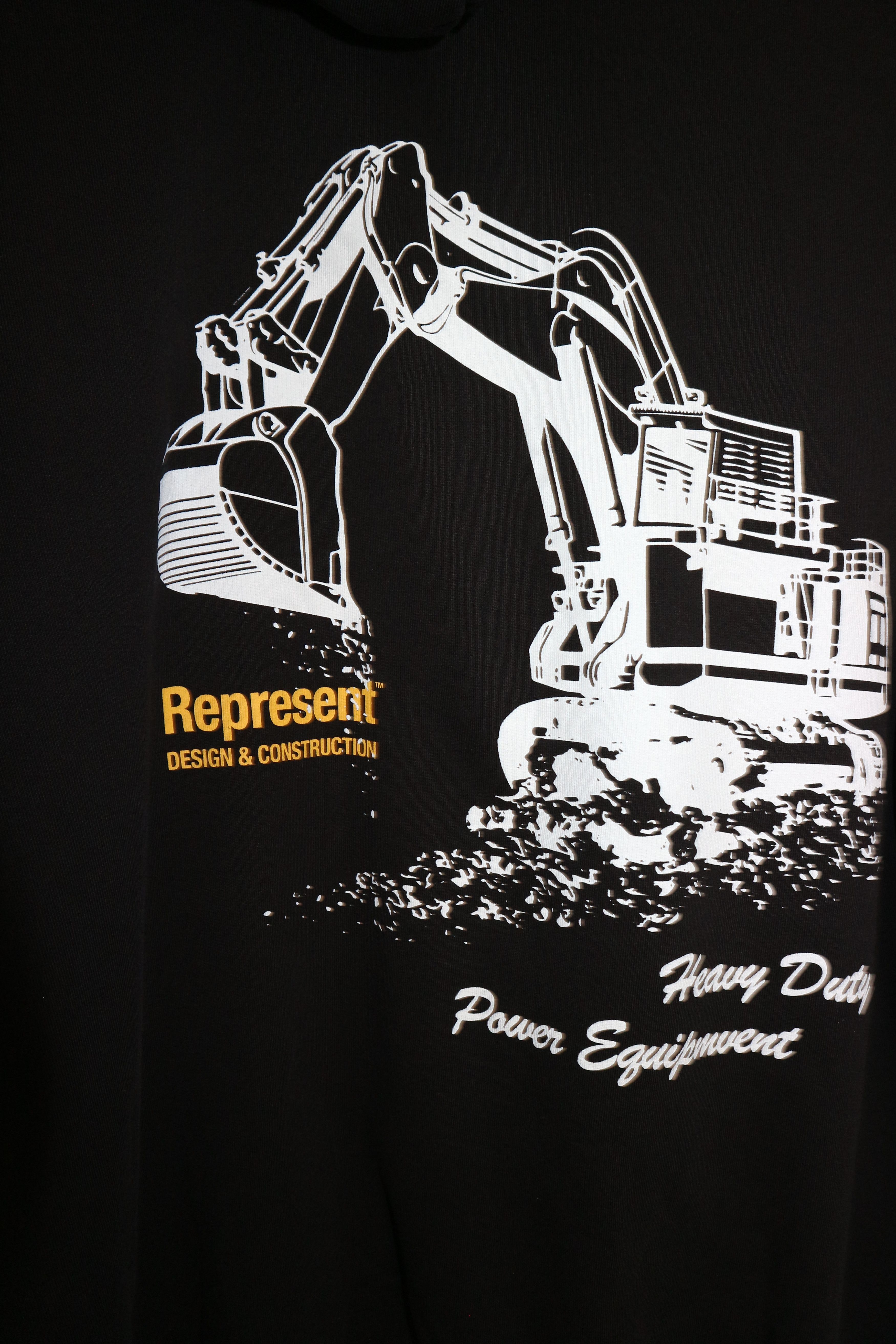 Represent Clo. Heavy Duty print hoodie Size US XXL / EU 58 / 5 - 7 Thumbnail