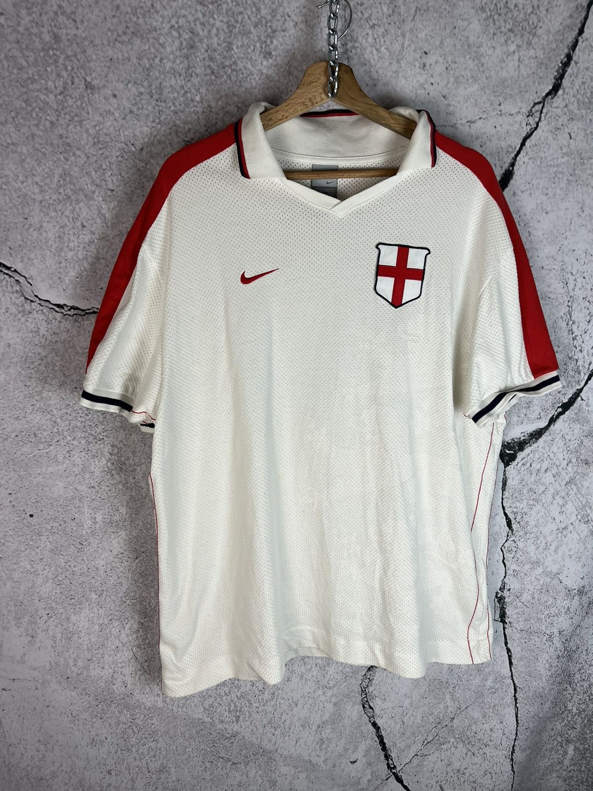 Nike × Vintage Vintage 00s soccer football jersey Size US XXL / EU 58 / 5 - 1 Thumbnail