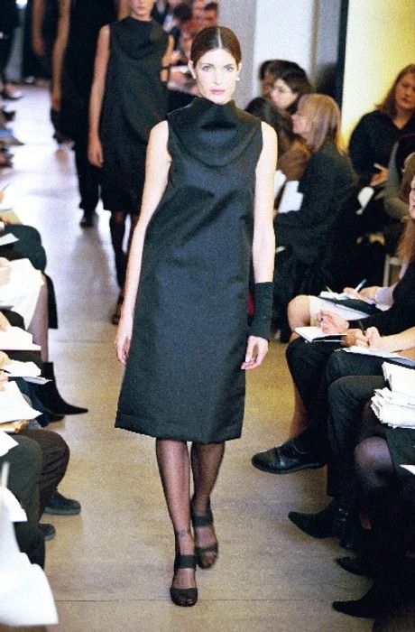 Helmut Lang AW99 funnel collar dress xx Size M / US 6-8 / IT 42-44 - 8 Thumbnail