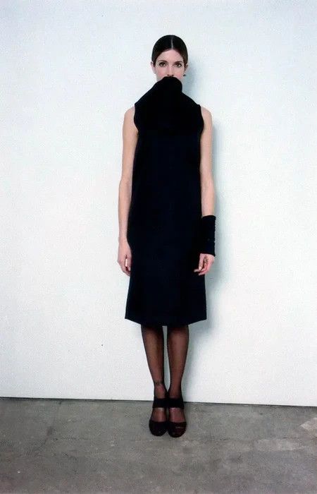 Helmut Lang AW99 funnel collar dress xx Size M / US 6-8 / IT 42-44 - 6 Thumbnail