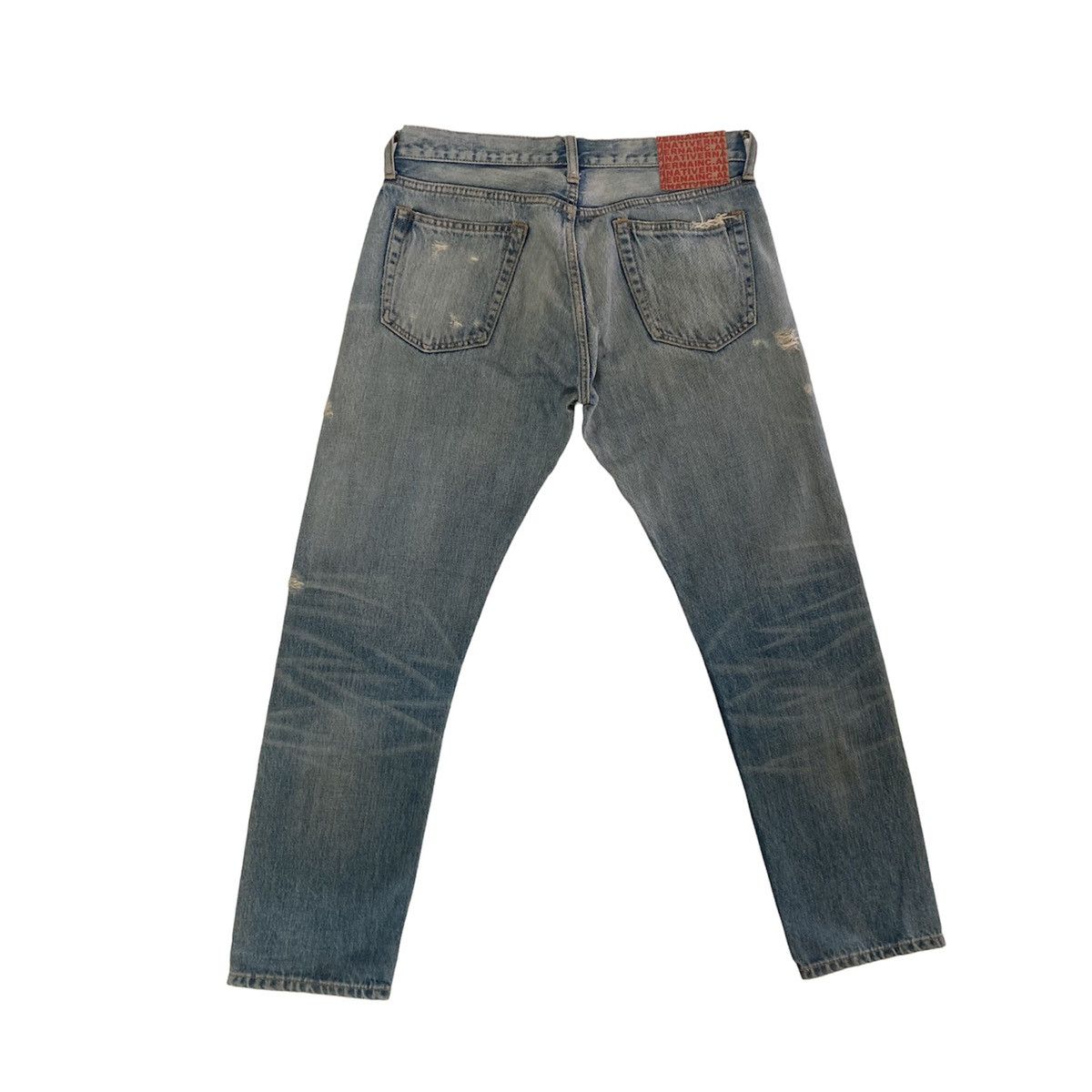 Hysteric Glamour 🇯🇵 RNA INC DISTRESSED PATCHWORK STUDDED PUNK GRUNGE JEANS Size US 31 - 2 Thumbnail