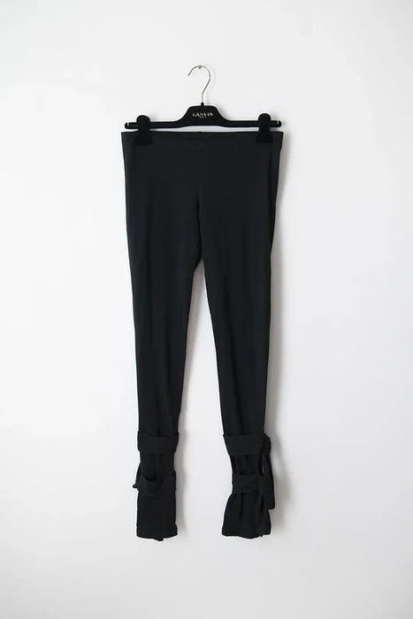 Helmut Lang SS04 bondage leggings Size 28" / US 6 / IT 42 - 1 Thumbnail
