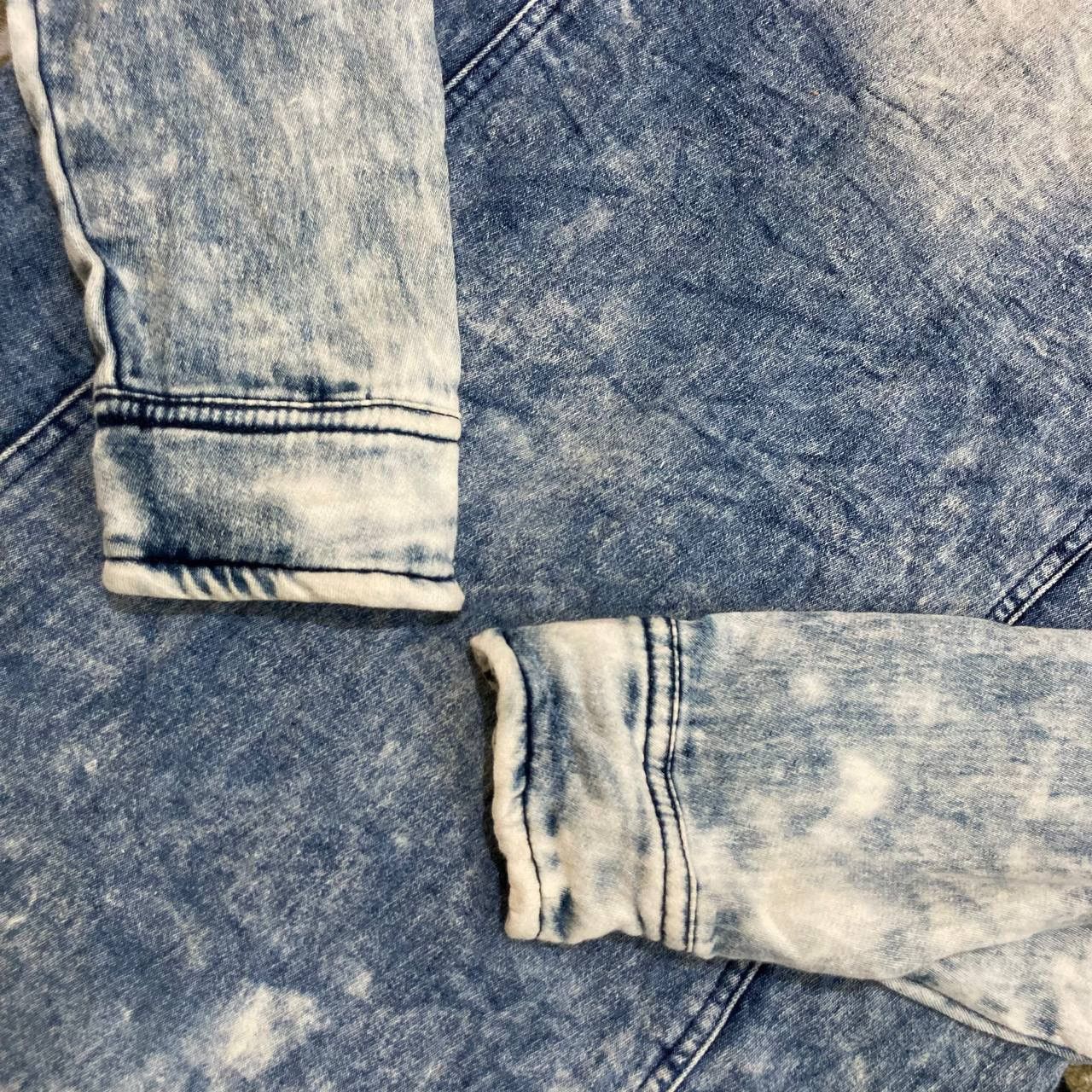 In The Attic 🇯🇵 IN THE ATTIC ACID WASH BUTTON UP SHIRT Size US L / EU 52-54 / 3 - 7 Thumbnail