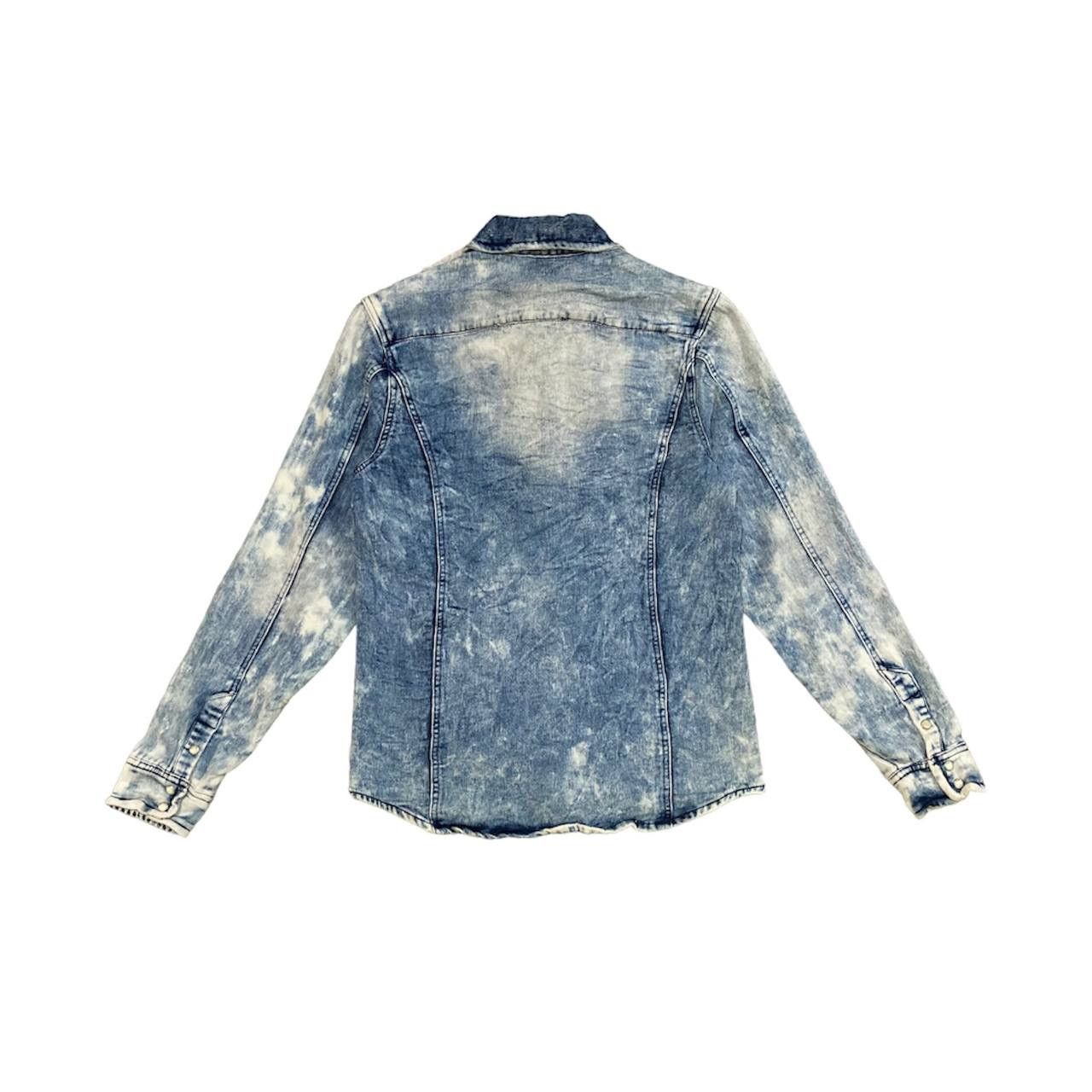 In The Attic 🇯🇵 IN THE ATTIC ACID WASH BUTTON UP SHIRT Size US L / EU 52-54 / 3 - 2 Thumbnail