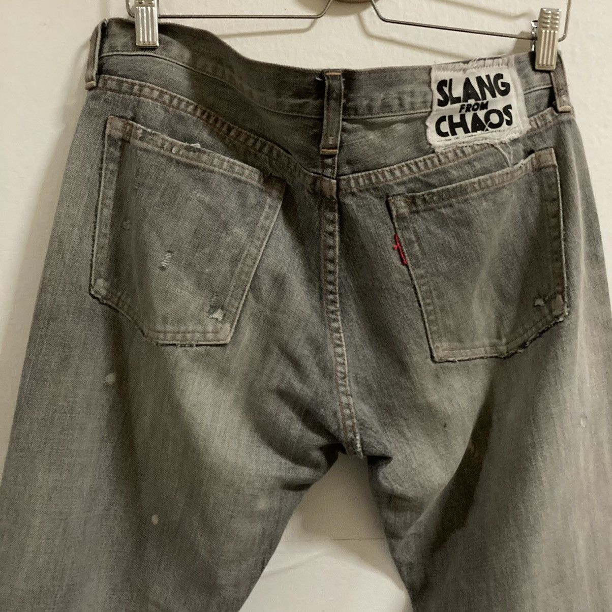 Hysteric Glamour RNA INC SLANG FROM CHAOS PUNK GRUNGE DISTRESSED DENIM PANT Size US 33 - 6 Thumbnail