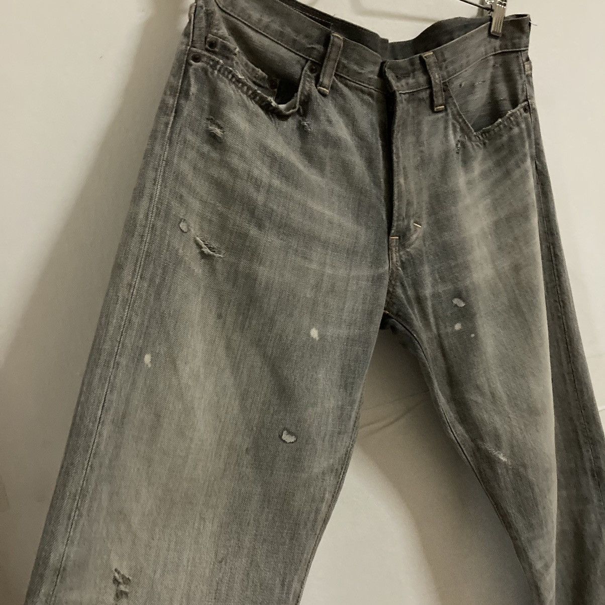 Hysteric Glamour RNA INC SLANG FROM CHAOS PUNK GRUNGE DISTRESSED DENIM PANT Size US 33 - 4 Thumbnail