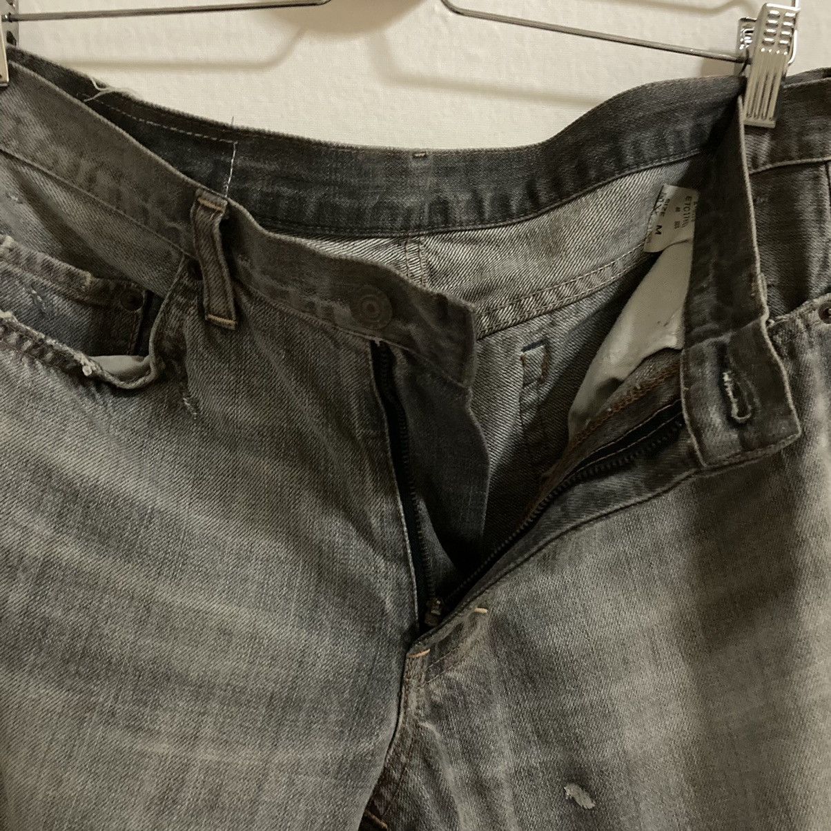 Hysteric Glamour RNA INC SLANG FROM CHAOS PUNK GRUNGE DISTRESSED DENIM PANT Size US 33 - 7 Thumbnail