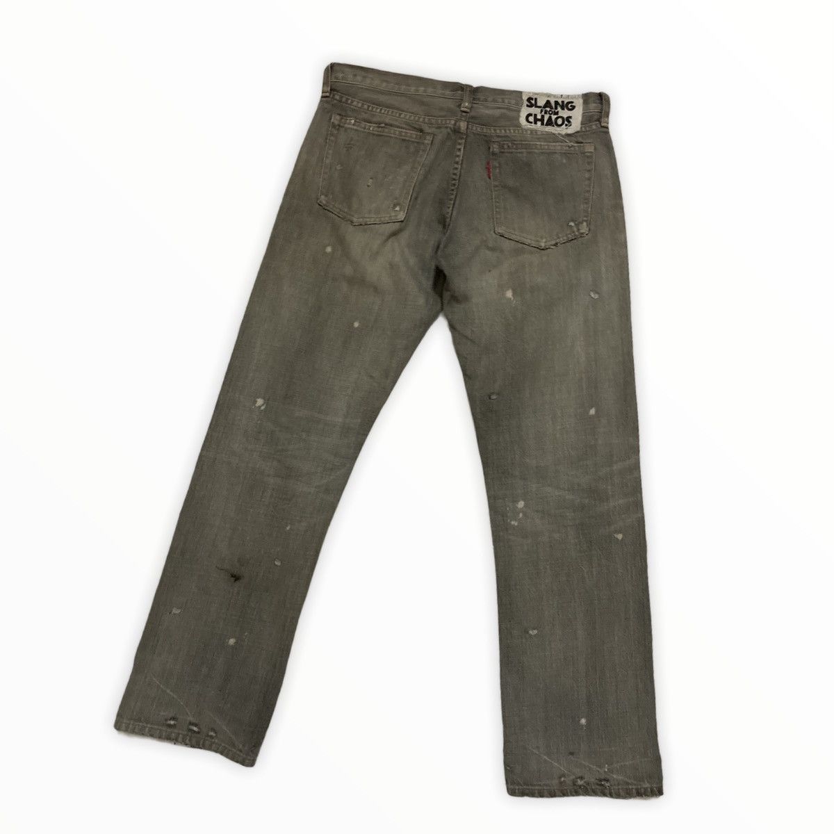 Hysteric Glamour RNA INC SLANG FROM CHAOS PUNK GRUNGE DISTRESSED DENIM PANT Size US 33 - 2 Thumbnail