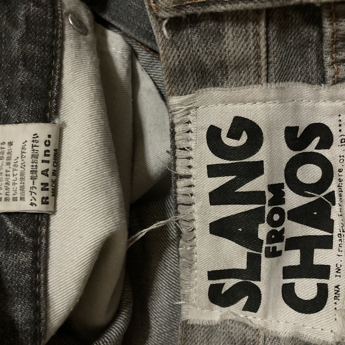 Hysteric Glamour RNA INC SLANG FROM CHAOS PUNK GRUNGE DISTRESSED DENIM PANT Size US 33 - 9 Thumbnail