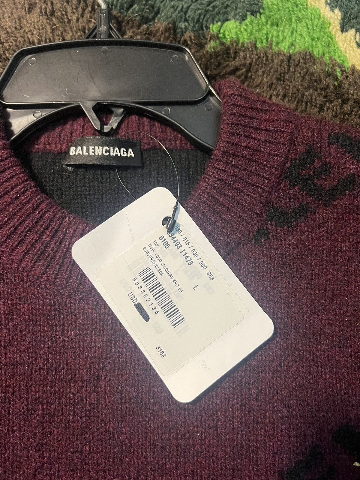 Balenciaga Balenciaga Knit Sweater Size US L / EU 52-54 / 3 - 2 Thumbnail