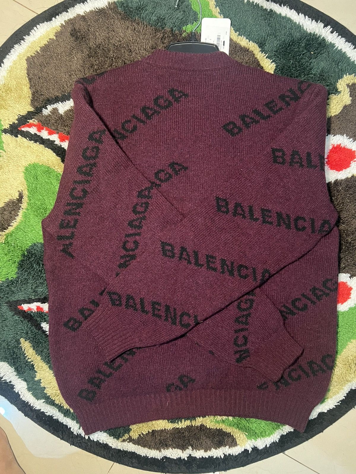 Balenciaga Balenciaga Knit Sweater Size US L / EU 52-54 / 3 - 3 Thumbnail