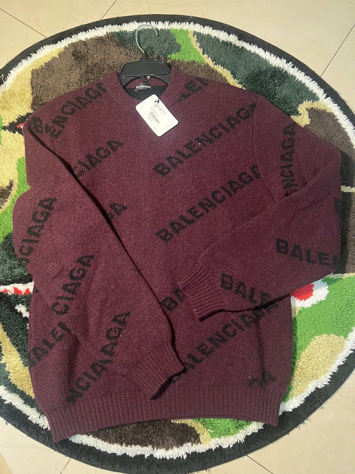 Balenciaga Balenciaga Knit Sweater Size US L / EU 52-54 / 3 - 1 Thumbnail