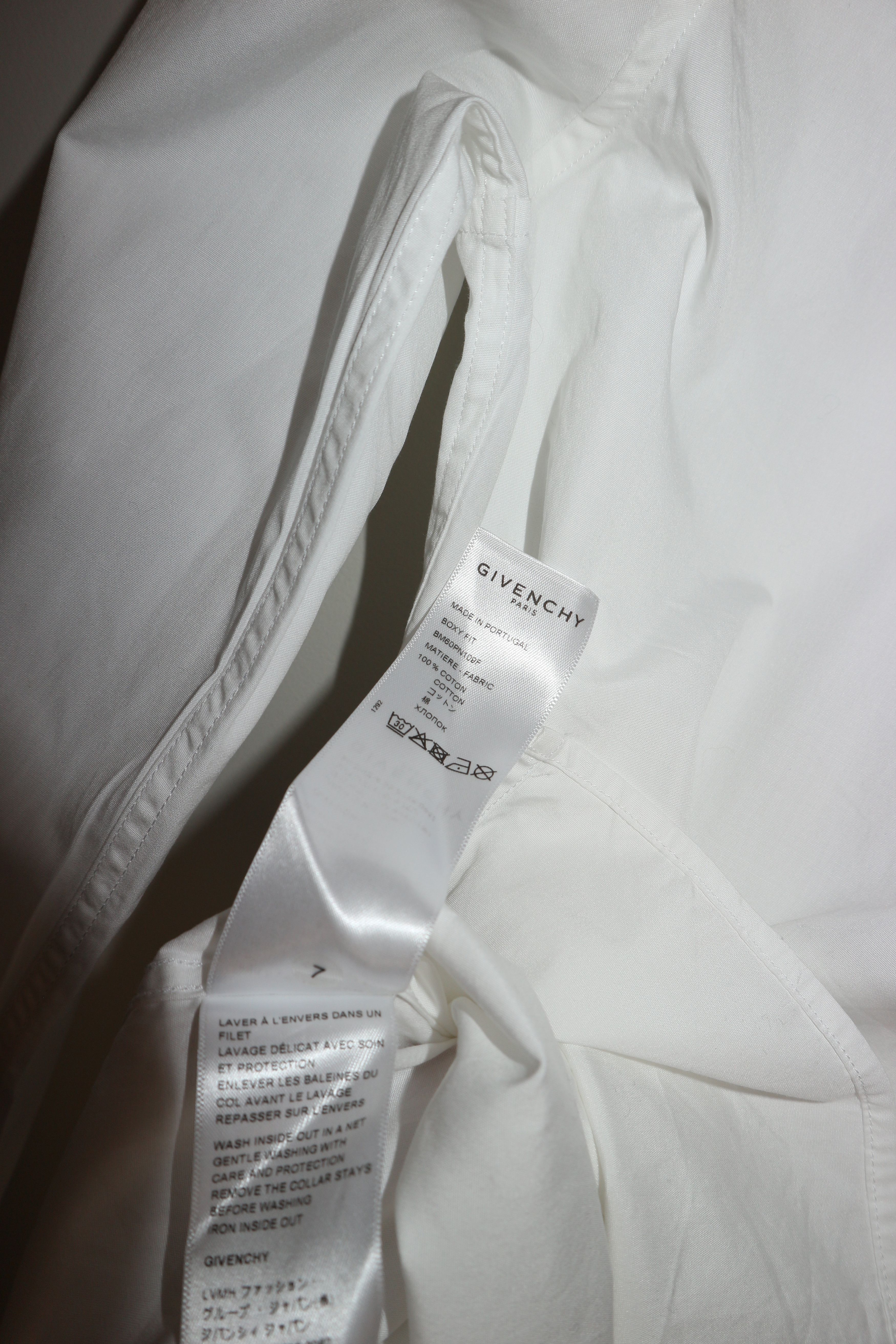 Givenchy Zip logo shirt Size US XS / EU 42 / 0 - 10 Thumbnail