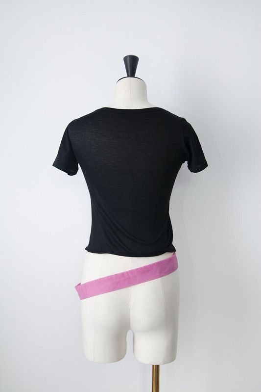 Helmut Lang SS97 neon strap t-shirt Size S / US 4 / IT 40 - 4 Thumbnail