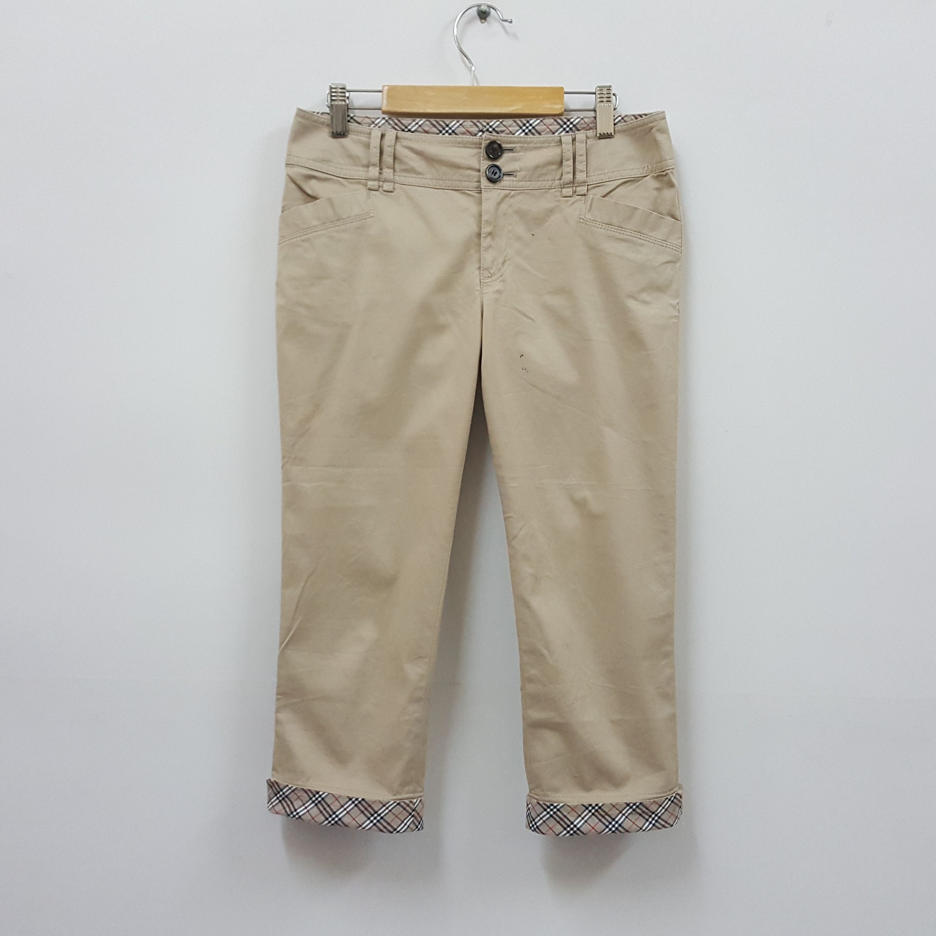 Burberry × Vintage Vintage BURBERRY nice design short pants Size US 29 - 1 Thumbnail