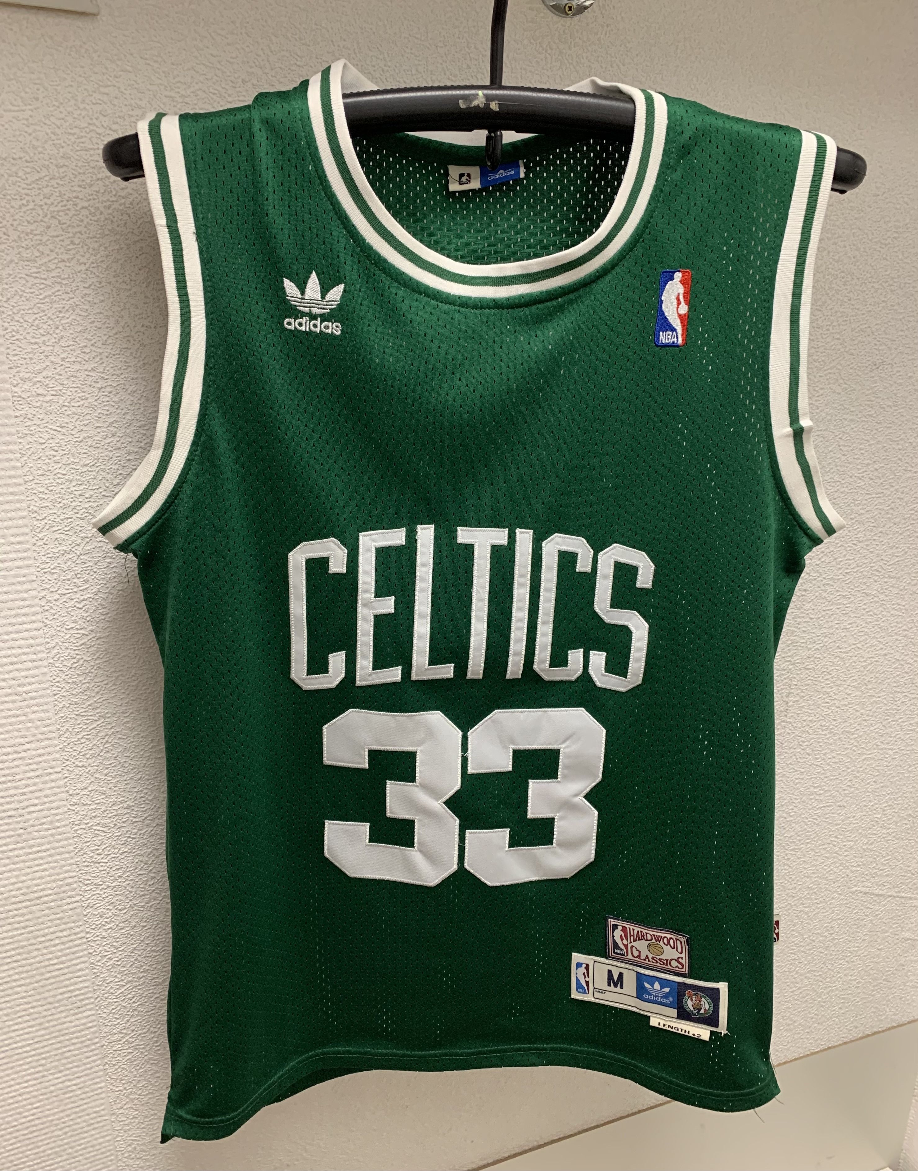 Adidas Larry Bird 33 Boston Celtics adidas nba jersey retro vintage Size US M / EU 48-50 / 2 - 2 Thumbnail