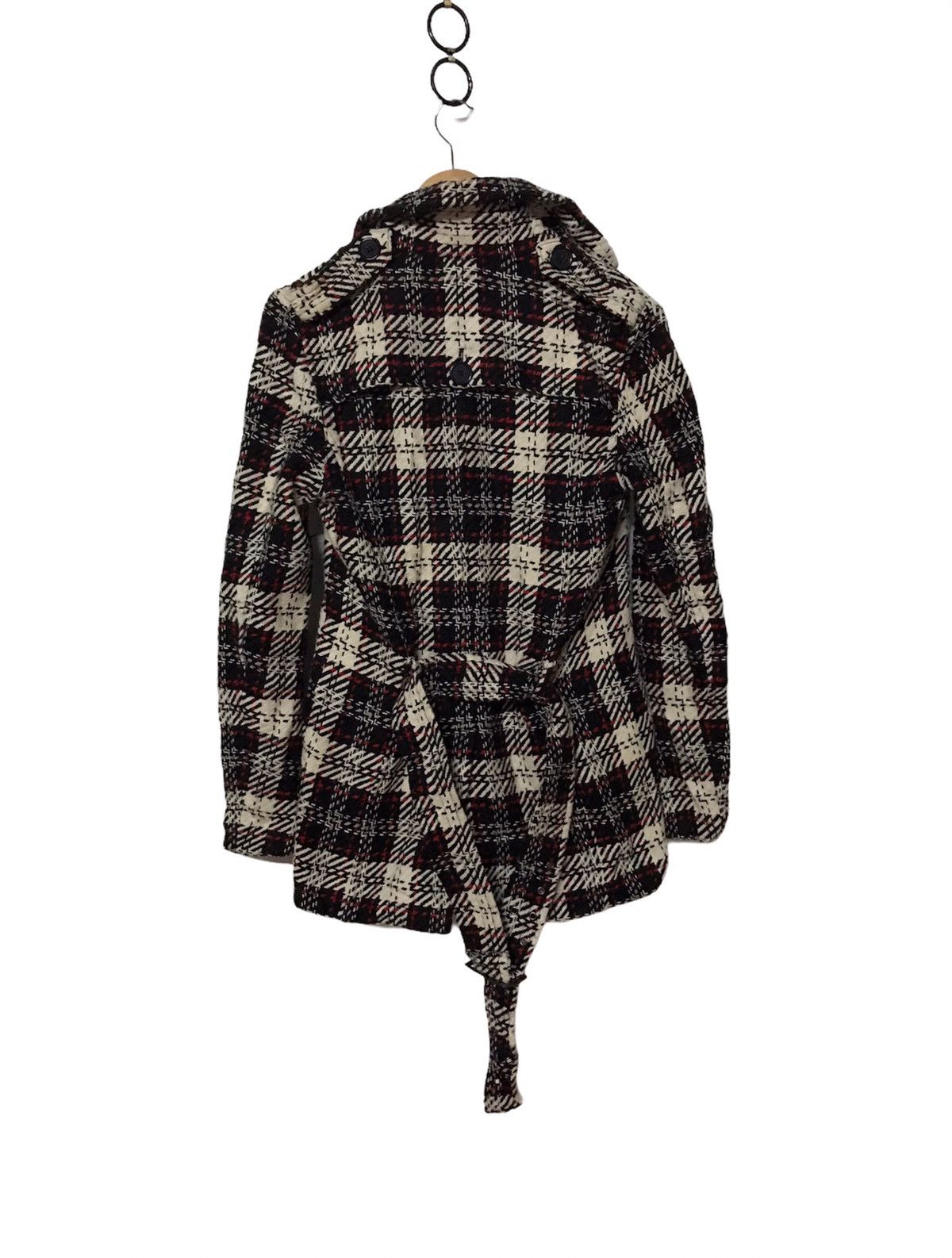 BUFFALO BOBS × Japanese Brand 🔥Buffalo Bobs Wool Long Jacket With Belt Size S / US 4 / IT 40 - 2 Thumbnail