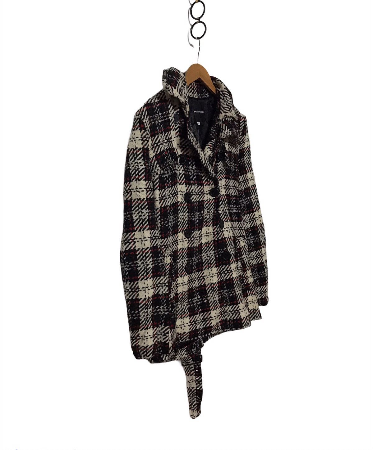 BUFFALO BOBS × Japanese Brand 🔥Buffalo Bobs Wool Long Jacket With Belt Size S / US 4 / IT 40 - 3 Thumbnail