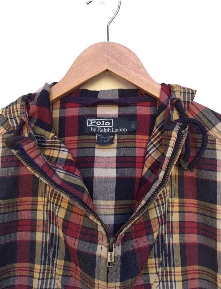 Polo Ralph Lauren × Ralph Lauren 🔥Polo Ralph Lauren Check Light Jacket With Hoodies Size US L / EU 52-54 / 3 - 4 Thumbnail