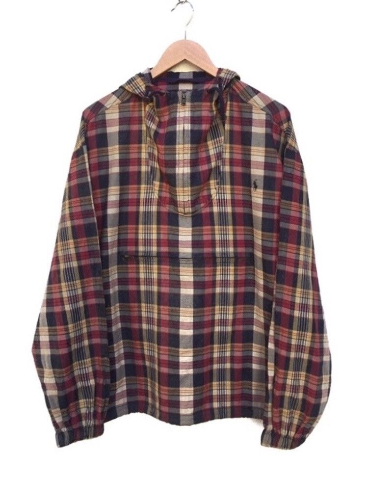Polo Ralph Lauren × Ralph Lauren 🔥Polo Ralph Lauren Check Light Jacket With Hoodies Size US L / EU 52-54 / 3 - 1 Thumbnail