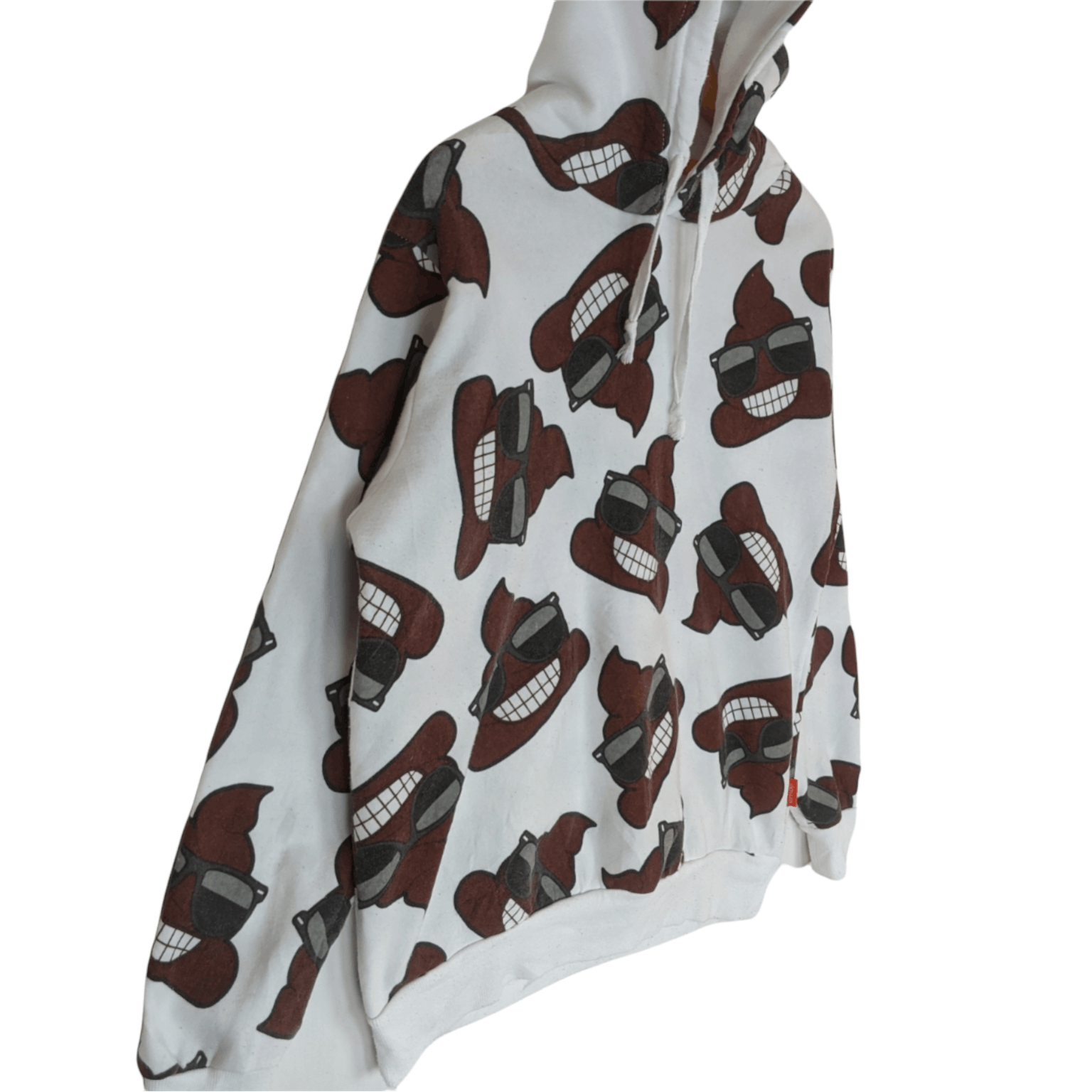Japanese Brand Japan EMOJI Pile Of Poo Print All Over Hoodie Jumper Size US L / EU 52-54 / 3 - 3 Thumbnail