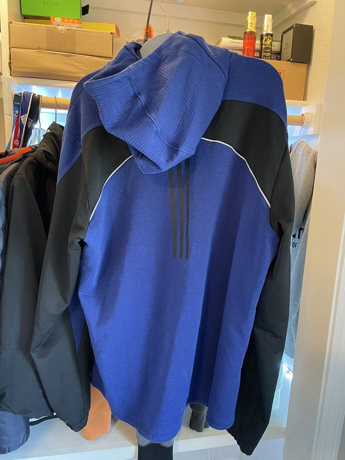 Adidas Adidas COLD.RDY Training Full Zip Hoodie Size US L / EU 52-54 / 3 - 2 Thumbnail