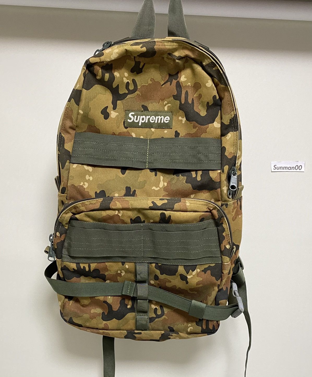 Supreme Supreme Camo Backpack 2003 Size ONE SIZE - 1 Thumbnail