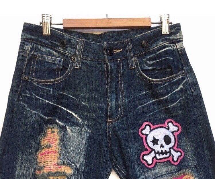 Japanese Brand 🔥Rare Styles Denim Jeans Size US 28 / EU 44 - 6 Thumbnail