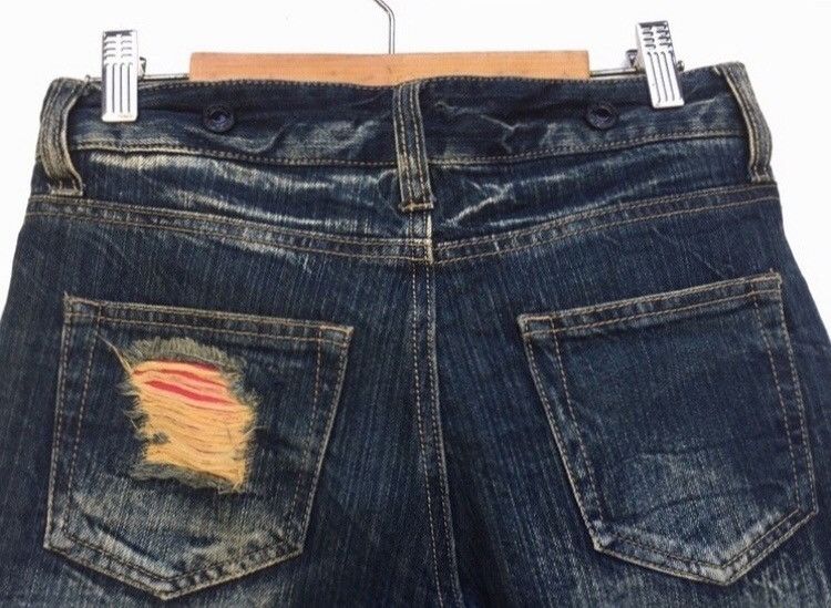 Japanese Brand 🔥Rare Styles Denim Jeans Size US 28 / EU 44 - 7 Thumbnail