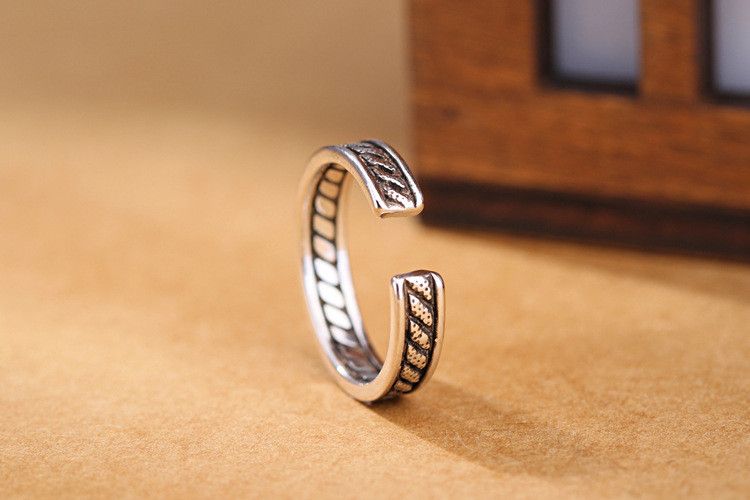 Handmade × Jewelry Creative Simple Style Rings Size ONE SIZE - 2 Thumbnail